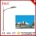 galvanized steel tapered road street lamp poles with specifications, drawings and prices